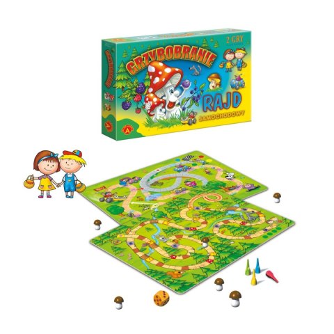 Gra planszowa grzybobranie-rajd Alexander (5906018001716)