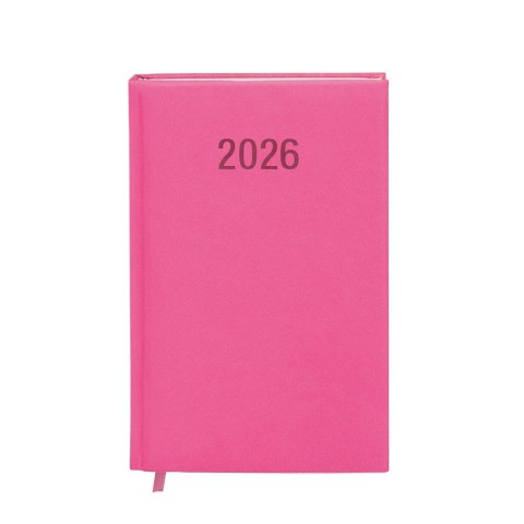 Kalendarz książkowy (terminarz) 2026 COLOROFIX TDW A6 Antra (RÓŻOWY)