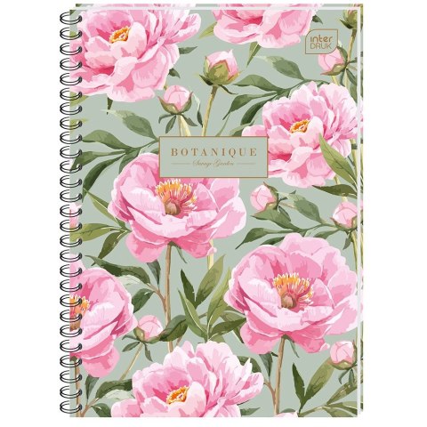 Kołozeszyt (kołonotatnik) A6 120k. krata Interdruk (KOŁOZA6120#)