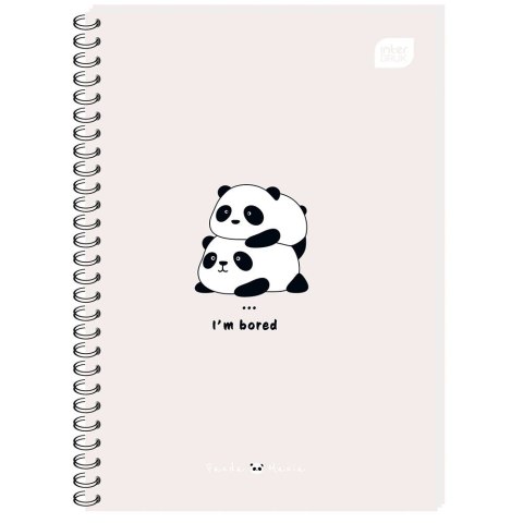 Kołozeszyt (kołonotatnik) A6 120k. krata Interdruk (KOŁOZA6120#)