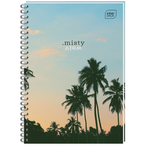 Kołozeszyt (kołonotatnik) A6 120k. krata Interdruk (KOŁOZA6120#)