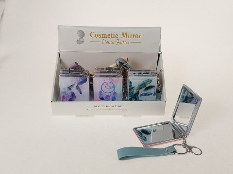 Lusterko brelok piórka mix Adar (604148)