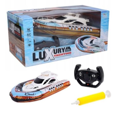 Motorówka dmuchana łódź sterowana Lean (22938)