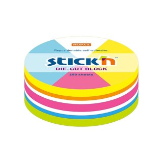 Notes samoprzylepny (karteczki) mix 250k [mm:] 67x67 Stick'n (21830)