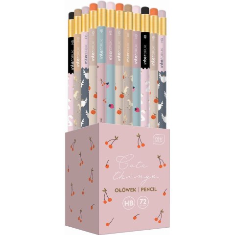 Ołówek Cute Things HB Interdruk (IOŁCUTETH)