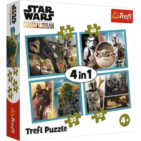 Puzzle Mandalorian 4w1 4w1 el. Trefl (34377)