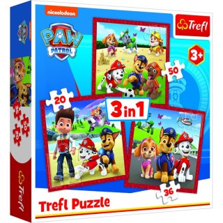 Puzzle Paw Patrol Wesołe pieski 100 el. Trefl (34867)