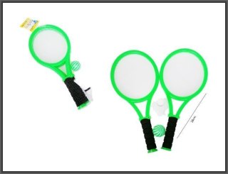 Rakieta plażowa 38cm z piłką i lotką Hipo (H14020)