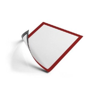 Ramka do katalogowania DURAFRAME MAGNETIC czerwona A4 A4 Durable (486903)