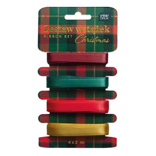 Tasiemka CHRISTMAS 5902277354174 mix Interdruk (4X2M)