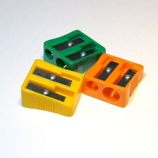 Temperówka DWUOSTRZOWA mix plastik Temper (313)