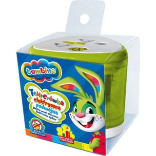 Temperówka elektryczna 2 otwory mix Bambino