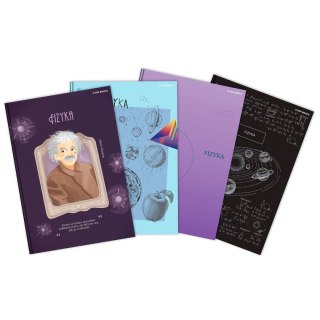 Brulion tematyczny fizyka A5 80k. 70g krata Top 2000 (400168955)
