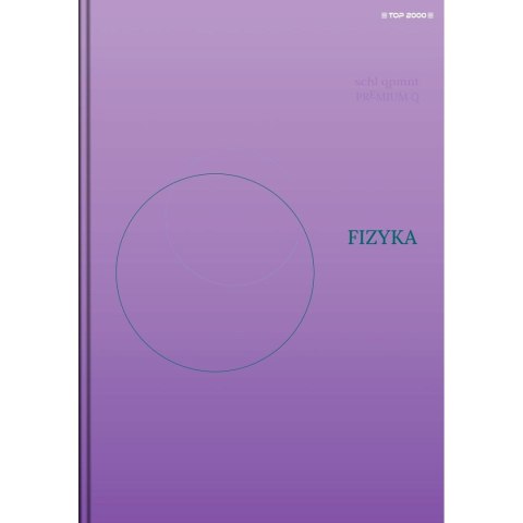 Brulion tematyczny fizyka A5 80k. 70g krata Top 2000 (400168955)