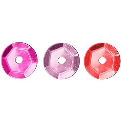 Cekiny Craft-Fun Series 8mm mix Titanum (BEF-007)