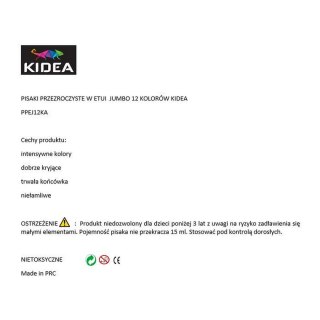 Flamaster KIDART Kidea (PPEJ12KA)