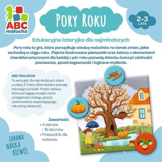 Gra edukacyjna Pory Roku z Serii ABC Malucha Pory roku Trefl (01941)