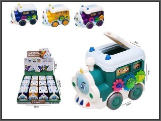 Lokomotywa Ciuchcia 9cm friction Hipo (H13859)