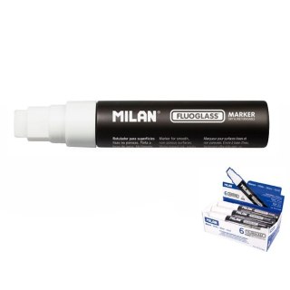 Marker specjalistyczny do szyb biały 15mm wkład biały 15,0mm Milan (591211006)