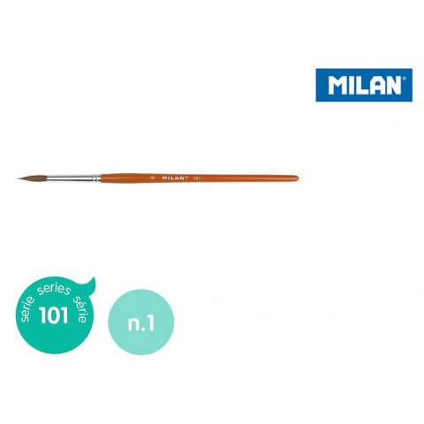 Pędzel nr 1 Milan (80301/12)