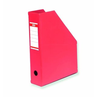 Pojemnik na dokumenty pionowy A4 czerwony PVC PCW Elba (100400623)
