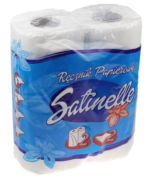 Ręcznik rolka Satinelle 100% celuloza kolor: biały Harmony