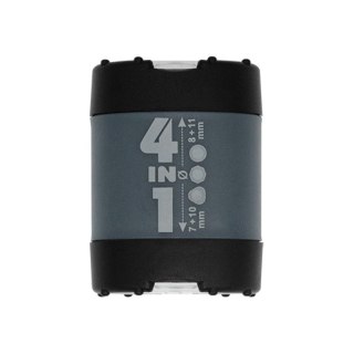 Temperówka czarna Kum (4-IN-1)