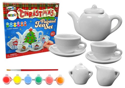 Zestaw kreatywny dla dzieci Świąteczny Zestaw Kreatywny DIY Malowanie Porcelany Lean (10897)
