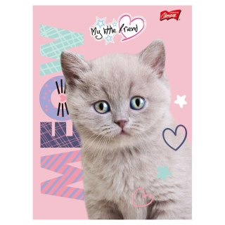 Zeszyt My Little Friend A5 16k. krata Unipap