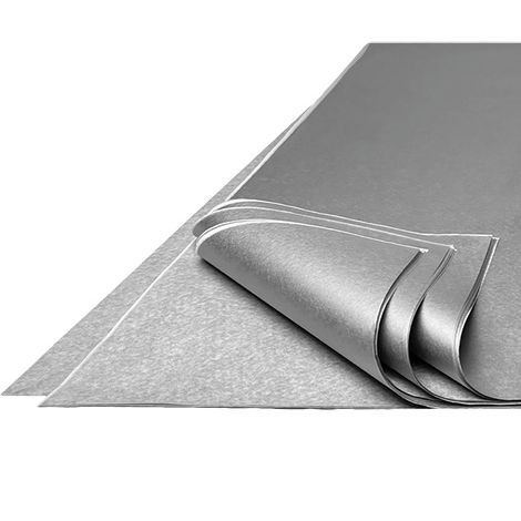 Bibuła gładka Gładka w rolkach srebrna Interdruk (C39)