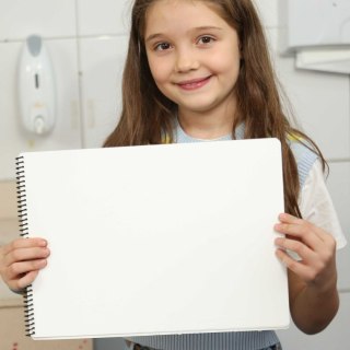 Blok rysunkowy BLOK POZIOMY NAPISY sfu3013 biały 10k [mm:] 250x350 Strigo (8681379330138)