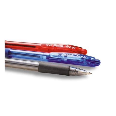 Długopis olejowy wkład niebieski 0,27mm Pentel (BK417C)