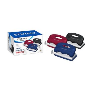 Dziurkacz Office 130P czarny 10k (447895) Starpak