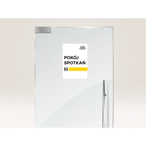 Etykieta samoprzylepna A4 biały [mm:] 210x297 Avery Zweckform (N§3478)