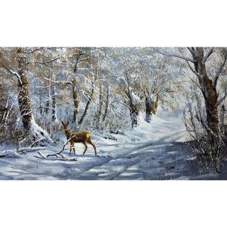 Kalendarz ścienny notatnikowy 2024 IMPRESJA POLSKIE 220mm x 490mm Lucrum (WN01)