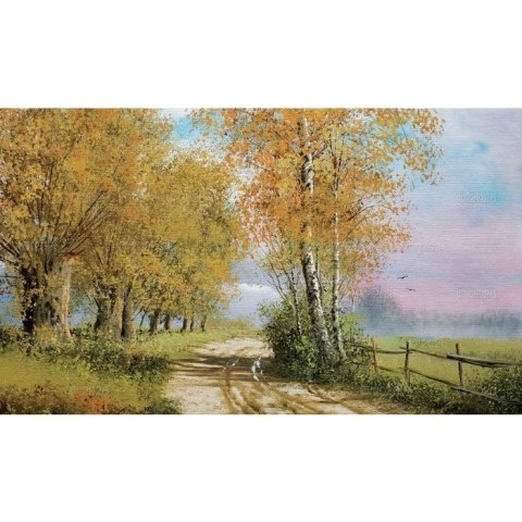 Kalendarz ścienny notatnikowy 2024 IMPRESJA POLSKIE 220mm x 490mm Lucrum (WN01)