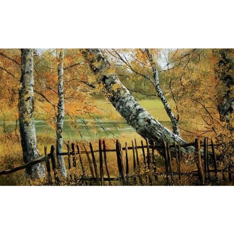 Kalendarz ścienny notatnikowy 2024 IMPRESJA POLSKIE 220mm x 490mm Lucrum (WN01)