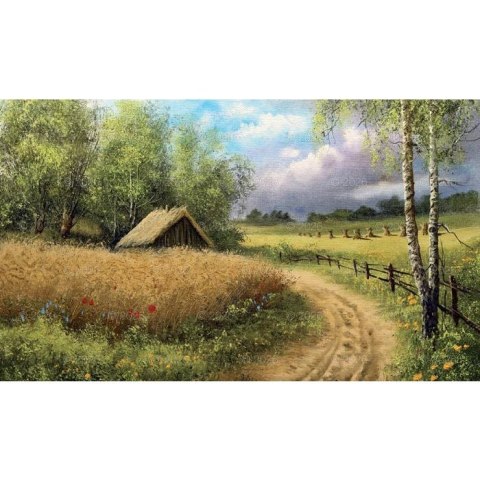 Kalendarz ścienny notatnikowy 2024 IMPRESJA POLSKIE 220mm x 490mm Lucrum (WN01)