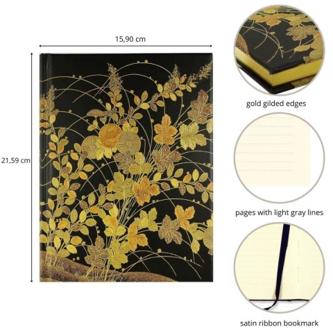 Notes (notatnik) Szyty Jesienne Trawy Peter Pauper Press