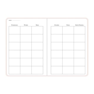 Organizer BUJ O |Hearts 240k A5 mix Interdruk (A5)