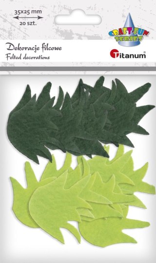 Ozdoba filcowa Craft-Fun Series trawka Titanum (3631)