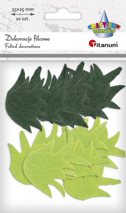 Ozdoba filcowa Craft-Fun Series trawka Titanum (3631)