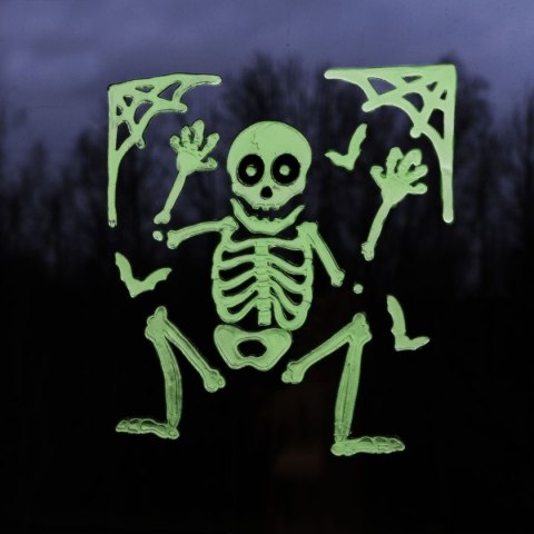 Ozdoba halloweenowa Żelowa dekoracja na Halloween - świecąca w ciemności Arpex (HA4916)