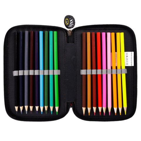 Piórnik HOT WHEELS POTRÓJNY 5903235669194 St.Majewski (Z WYPOSAŻENIEM)