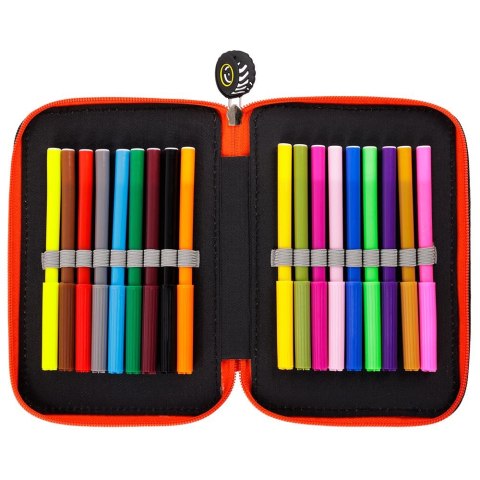 Piórnik HOT WHEELS POTRÓJNY 5903235669194 St.Majewski (Z WYPOSAŻENIEM)