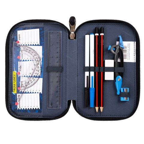 Piórnik PLAY NEW LEWEL POTRÓJNY PC-05 5903235674570 St.right (Z WYPOSAŻENIEM)