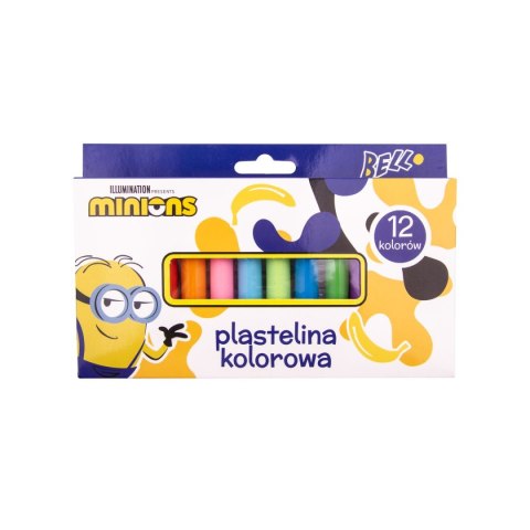 Plastelina 12 kol. Minionki mix Beniamin (5849)