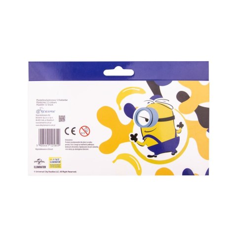 Plastelina 12 kol. Minionki mix Beniamin (5849)
