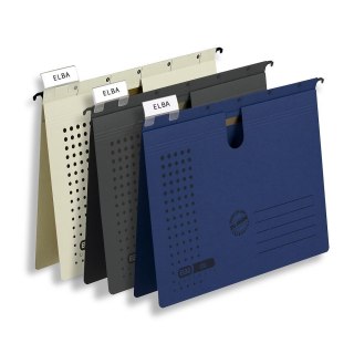 Skoroszyt Chic Ultimate A4 grafitowy karton Elba (100552090)