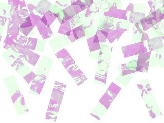 Tuba strzelająca konfetti opalizujący Partydeco (TUKM60-081l)